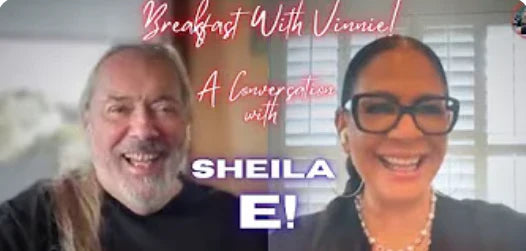 Sheila E. The Queen Of Percussion – Breakfast With Vinnie