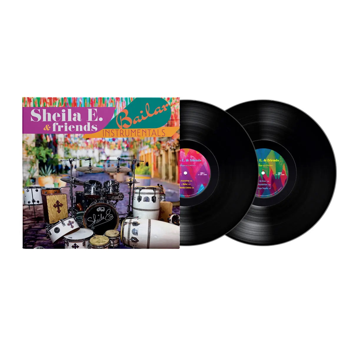 Sheila E. & Friends – Bailar (Instrumentals) – Autographed Vinyl 2LP
