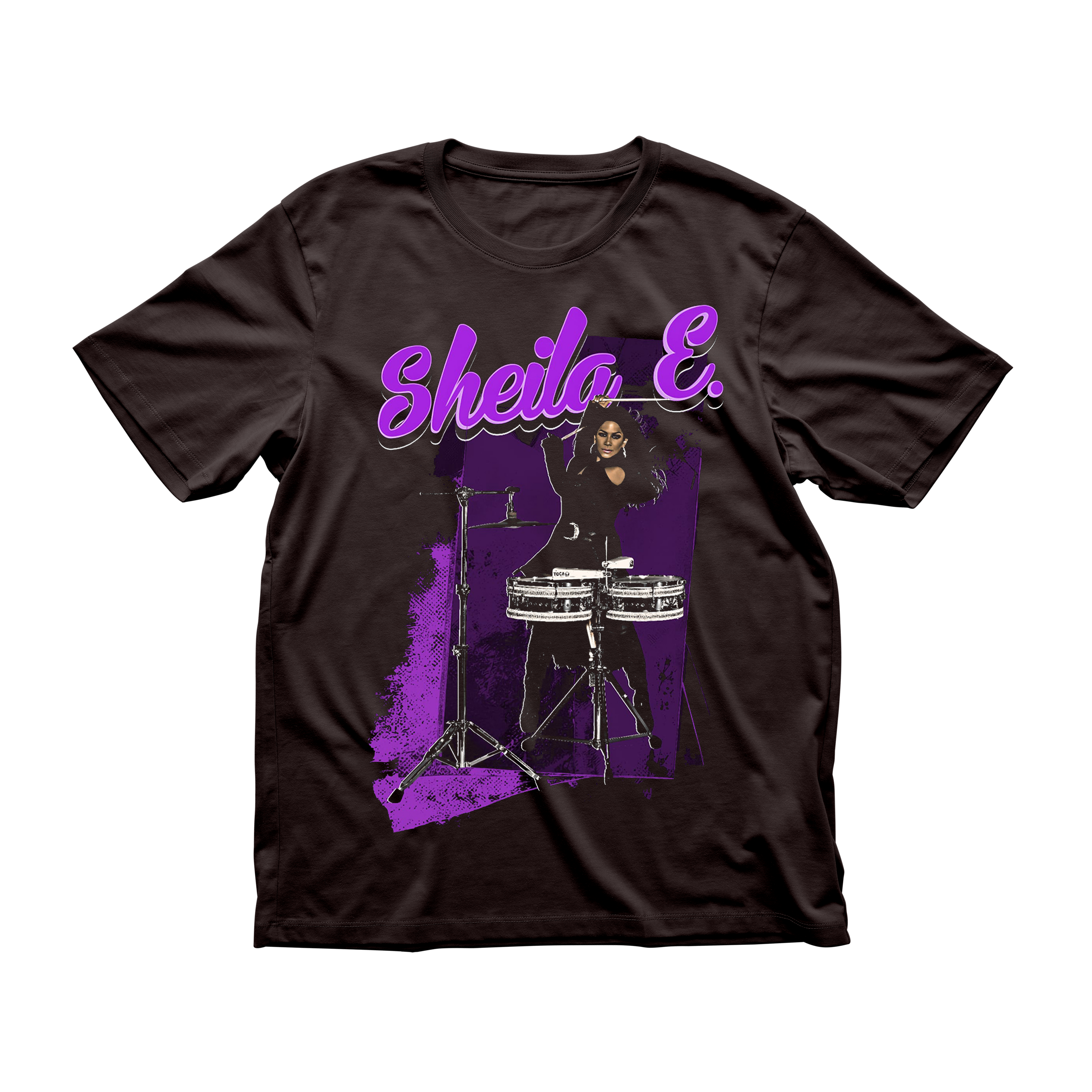 Sheila E. Timbales Unisex T-Shirt (black)